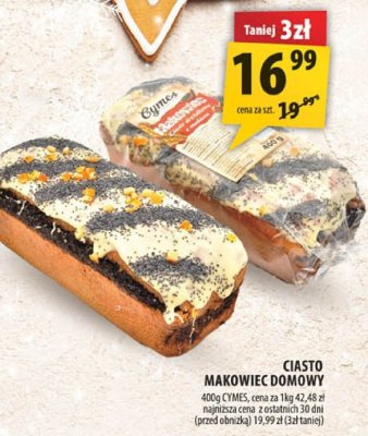 Ciasto makowiec domowy promocja w Arhelan
