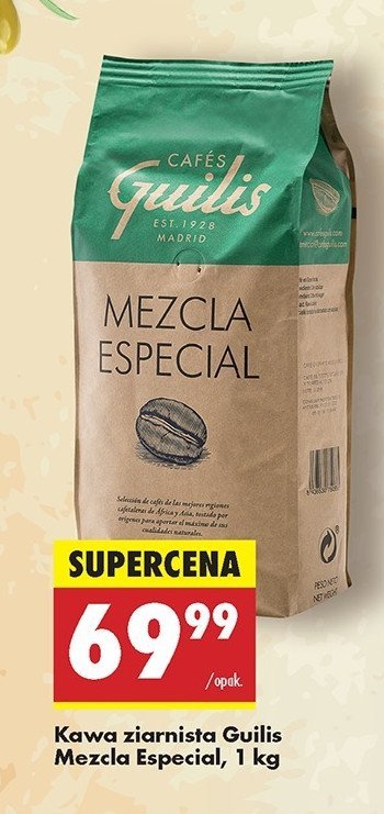Kawa Cafes guilis mezcia especial promocja