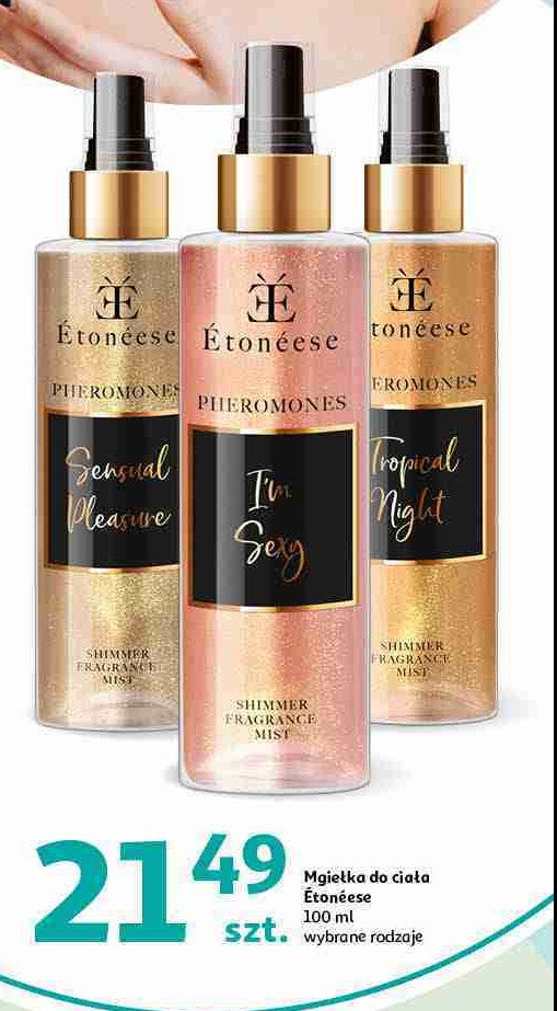 Mgie艂ka do cia艂a i'm sexy Etoneese pheromones promocja