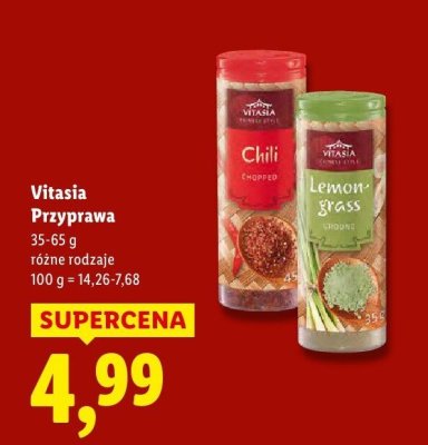 Przyprawy różne rodzaje promocja w Lidl