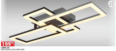 Lampa LED barwa neutralna, 24W, 24 kWh/1000h promocja w Merkury Market