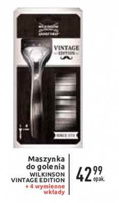 Maszynka + wk艂ady vintage edition Wilkinson sword promocja