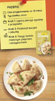 Pierogi ruskie Codzienny promocja w Delikatesy Centrum