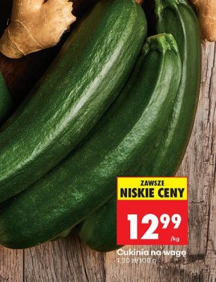 Cukinia na wagę promocja w Biedronka