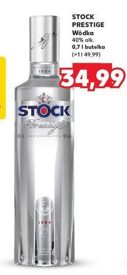 Wódka Stock prestige promocja w Duży Ben