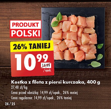 Paski fileta z piersi kurczaka promocja