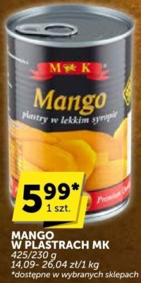 Mango w plastrach MK promocja w Euro Sklep