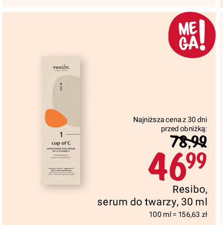 Serum wygładzające Resibo promocja