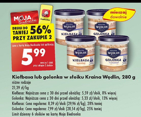 Golonka z chrzanem Kraina wędlin promocja