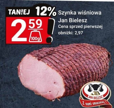 Szynka wiśniowa Jan Bielesz promocja w Hitpol