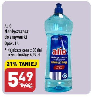 Nab艂yszczacz do zmywarki Alio promocja