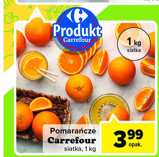 Pomarancze Carrefour promocja