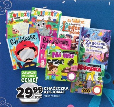 Książeczka aksjomat różne rodzaje promocja w Stokrotka