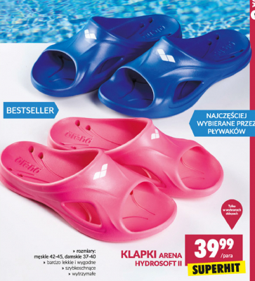 Klapki hydrosoft ii 42-45 Arena promocja