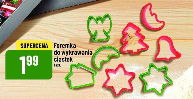 Foremka do wykrawania ciastek promocja w POLOmarket