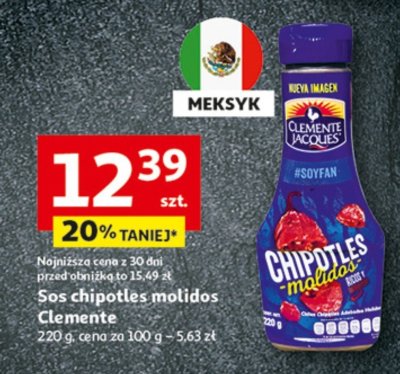 Sos chipotle molidos Clemente promocja w Auchan