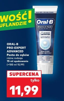 Pasta do zębów PRO-EXPERT ADVANCED różne rodzaje 75 ml promocja w Kaufland