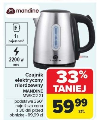 Czajnik promocja w Carrefour