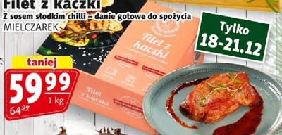 Filet z kaczki z sosem słodkim chilli - danie gotowe do spożycia Mielczarek promocja w Prim Market