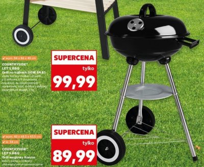Grill okrągły 34 cm K-classic let's bbq promocja