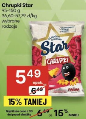 Chrupki Star promocja w Delikatesy Centrum