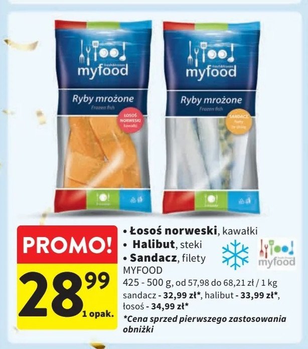 Sandacz filet Myfood promocja w Intermarche