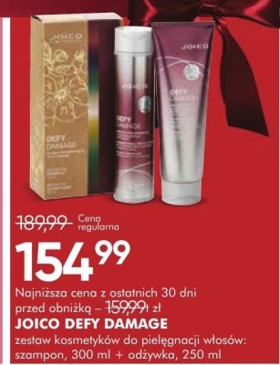 Zestaw kosmetyków do pielęgnacji włosów JOICO DEFY DAMAGE promocja w Super-Pharm