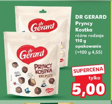 Pryncy kostka white Dr gerard promocja w Kaufland