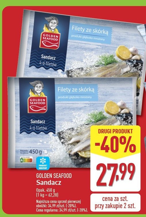 Filet z sandacza Golden seafood promocja