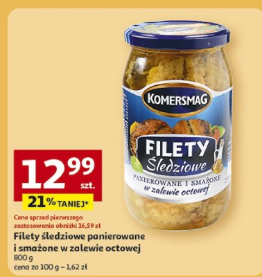 Filety 艣ledziowe promocja w Auchan