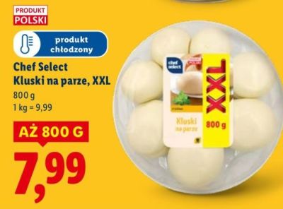 Kluski na parze promocja w Lidl