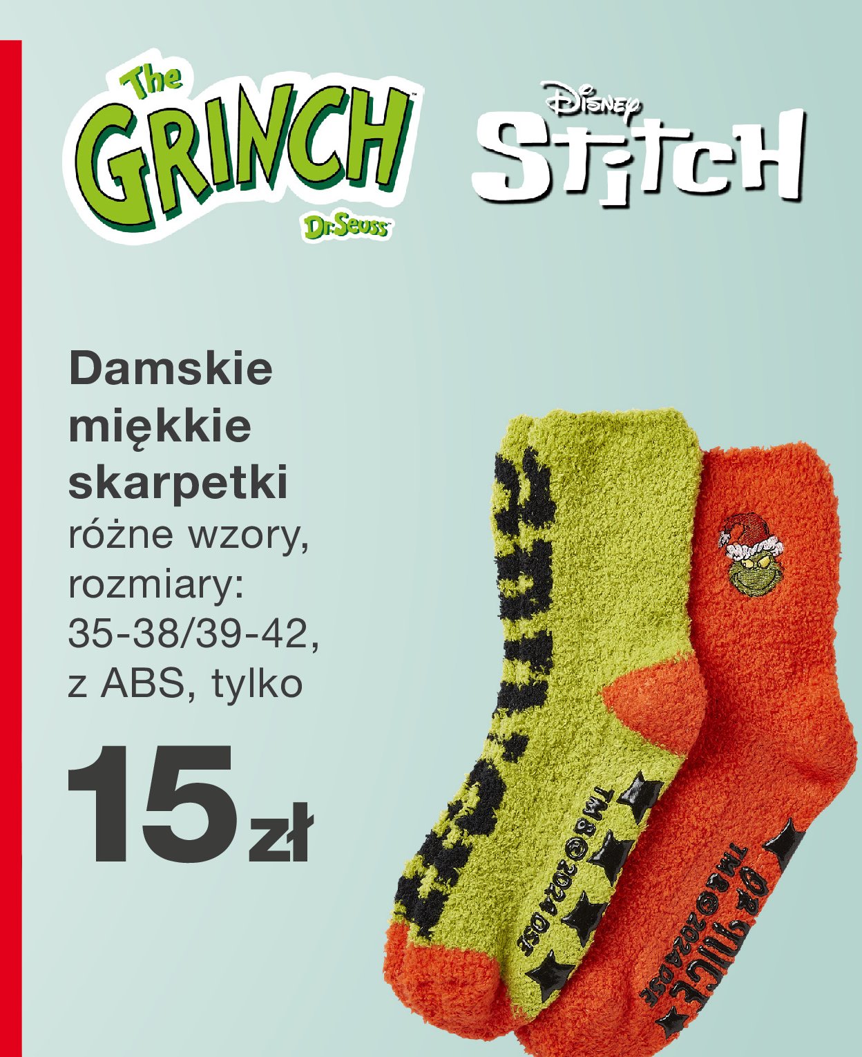 Skarpetki damskie miękkie stich 35-42 promocja