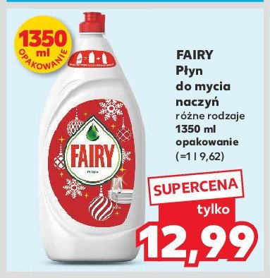 Płyn do mycia mięta Fairy promocja