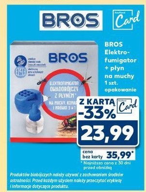 Urz膮dzenie elektryczne przeciwko komarom Bros promocja
