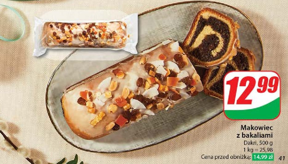 Makowiec premium Dakri promocja