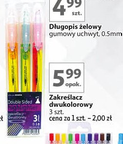 Zakreślacz dwukolorowy Erema promocja w Auchan