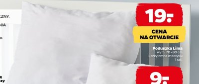 Poduszka Lima 70×80 cm promocja w Netto