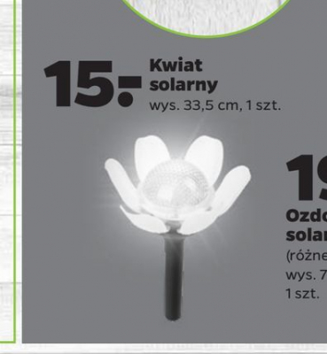 Kwiat solarny 33.5 cm promocja