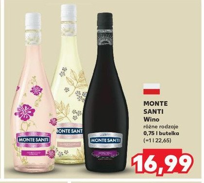 Wino Monte santi hibiscus promocja