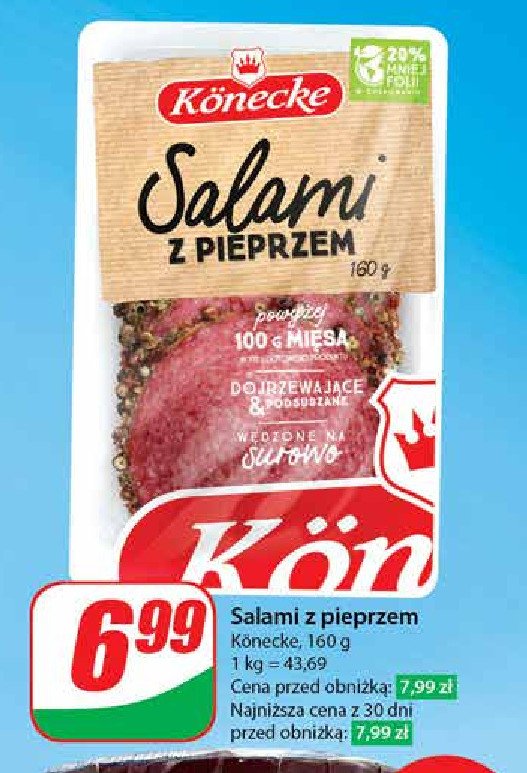 Salami z pieprzem Konecke promocja