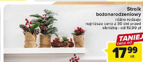 Stroik bo偶onarodzeniowy promocja