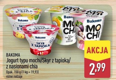 Jogurt Skyr z tapioką promocja w Aldi