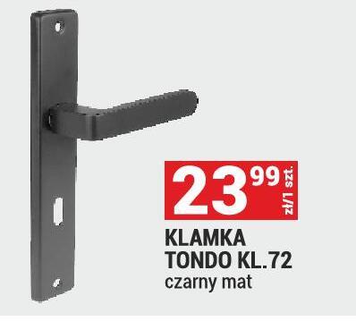 Klamka TONDO KL.72 promocja w Merkury Market