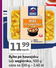 Ryba po hawajsku Seko promocja