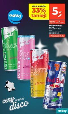 Napój energetyzujący Red Bull różne rodzaje promocja w Dealz