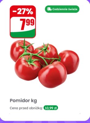 Pomidor kg promocja w Dino