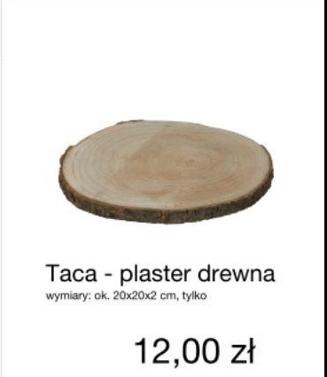 Taca plaster drewna promocja