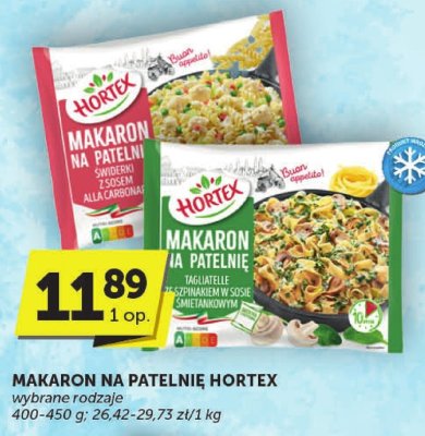 Makaron na patelnię Hortex promocja w Groszek