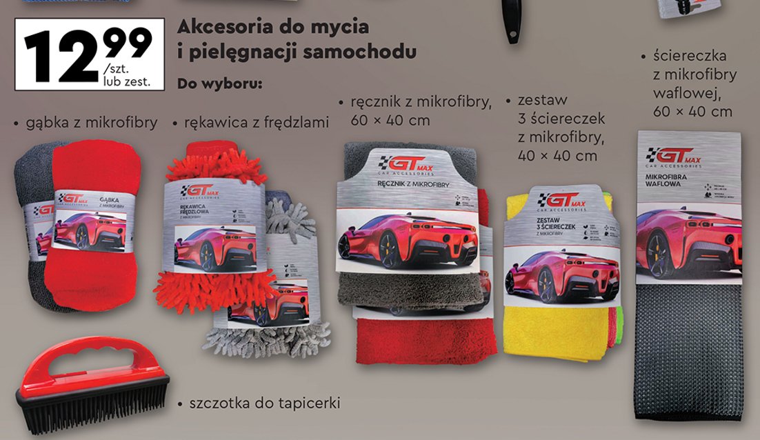 Gąbka z mikrofibry Gt max promocja