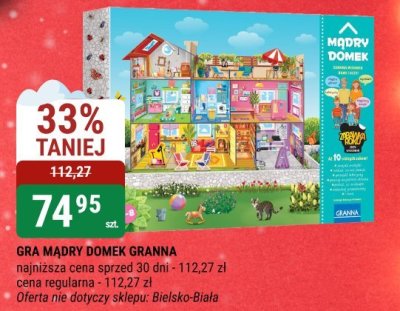 Gra MĄDRY DOMEK GRANNA promocja w bi1